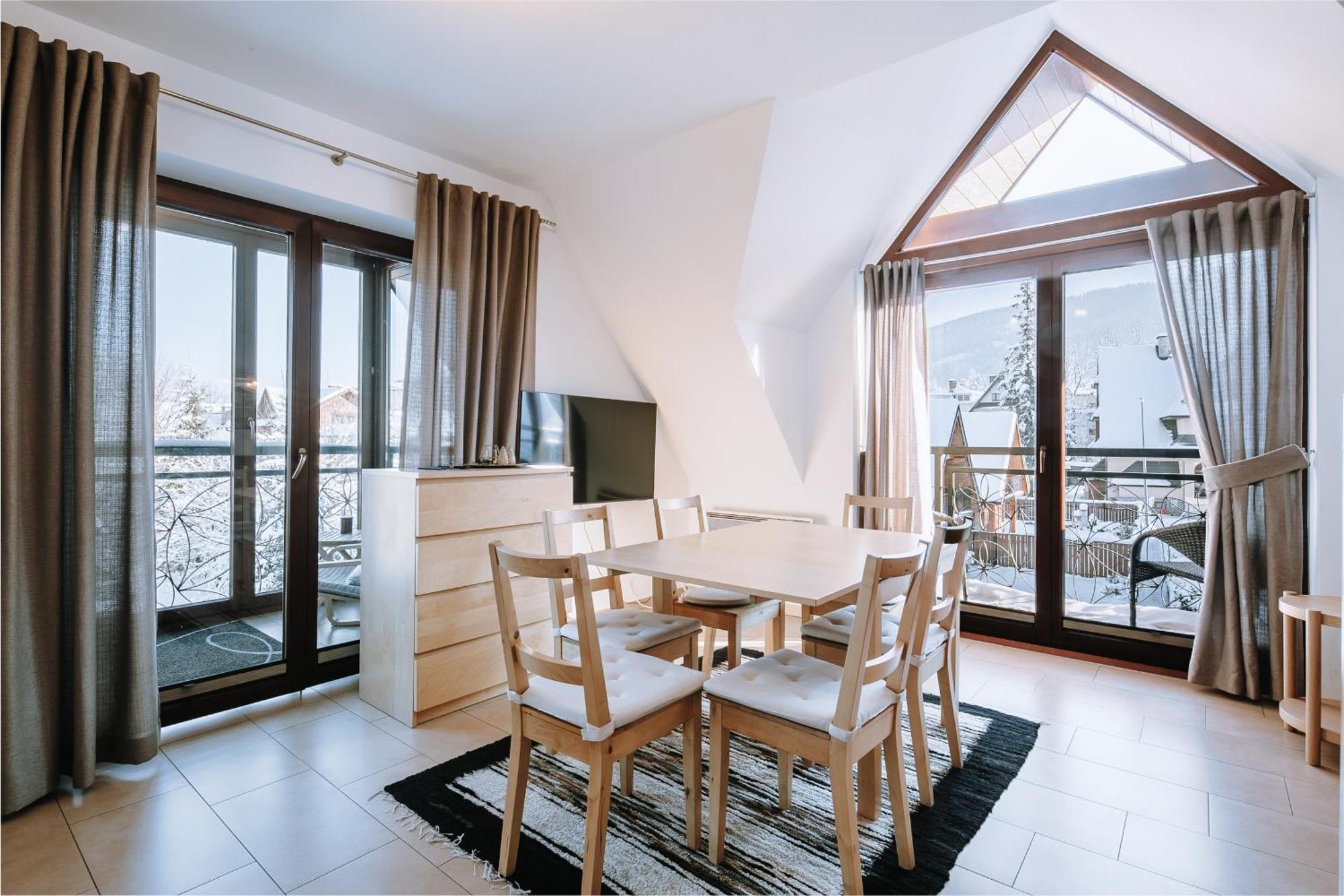 Szafir Apartamenty Mozaika Centrum Piec Kominkowy Zakopane Extérieur photo
